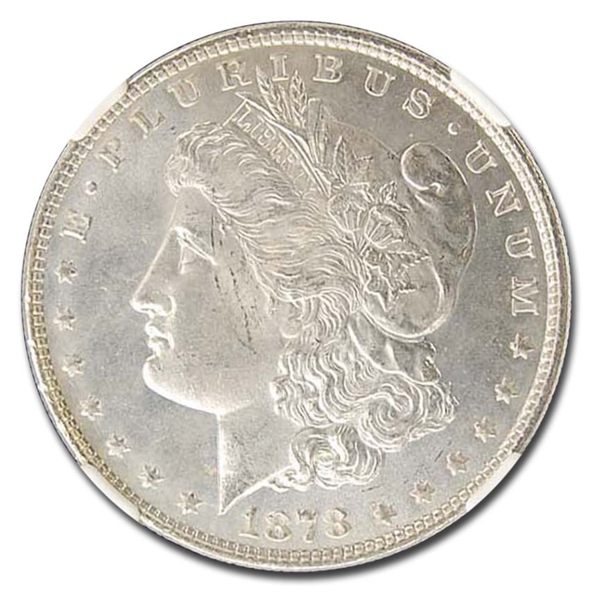 1878年 モルガンダラー 銀貨 1ドル シルバー コイン モルガン ヘッド