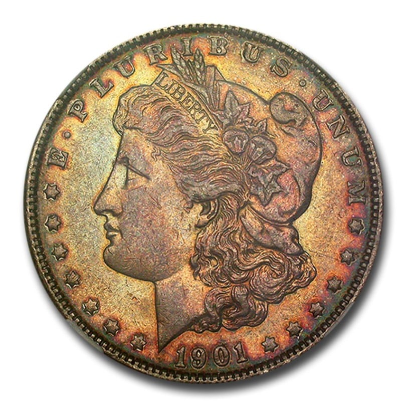 1901年 モルガンダラー 銀貨 1ドル シルバー コイン モルガン