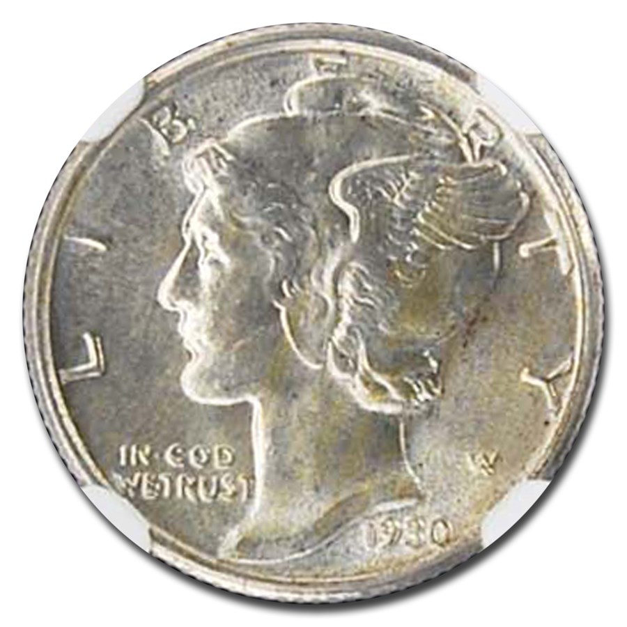 外国銀貨　アメリカマーキュリー等10枚ロット ☆10枚の価格☆アメリカ マーキュリーダイムコイン （リバティ