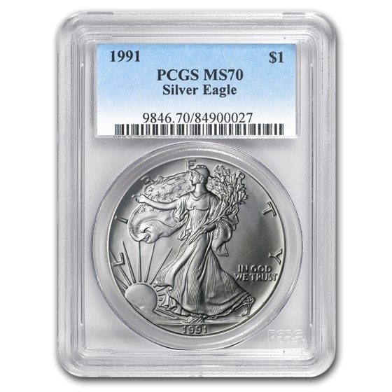 アメリカンイーグル銀貨 1991年 1ドル 銀製 1991年 イーグル 銀貨 1オンス 1ドル シルバー コイン