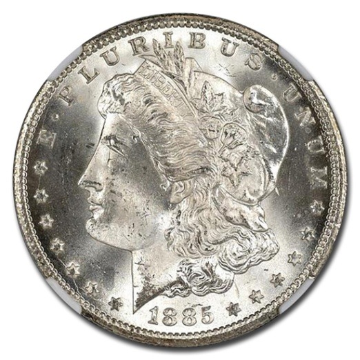 1885年 モルガンダラー 銀貨 1ドル シルバー コイン モルガン