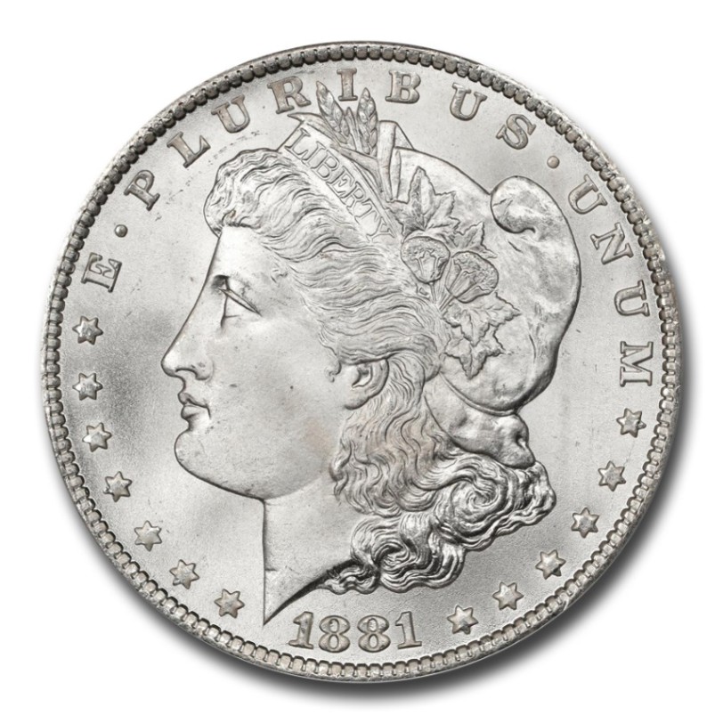 モルガンダラー 1880 1881年 1881年 モルガン ダラー 銀貨 1ドル シルバー コイン モルガン ヘッド