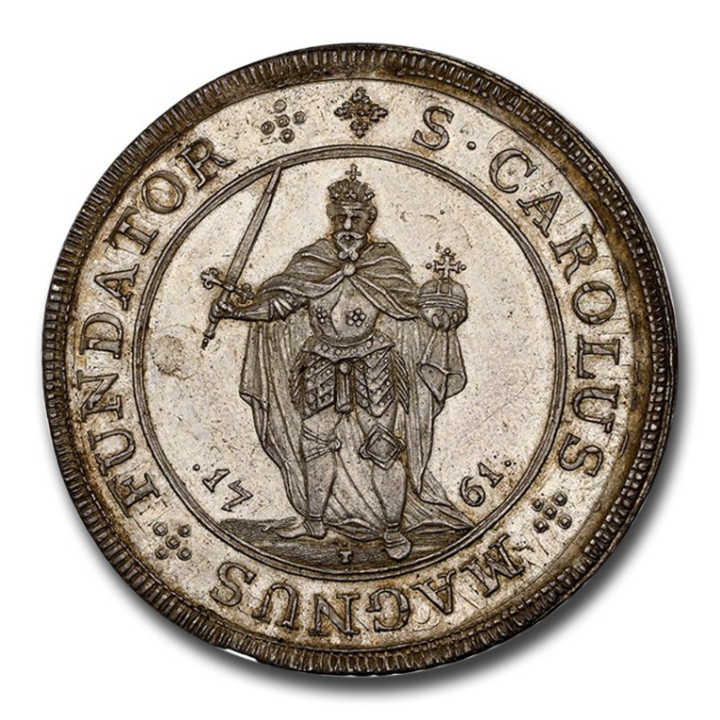 1866年Aドイツ ザクセン＝ヴァイマル公国ターラー銀貨カール・アレクサンダー 1866年Aドイツ ザクセン＝ヴァイマル公国ターラー銀貨カール