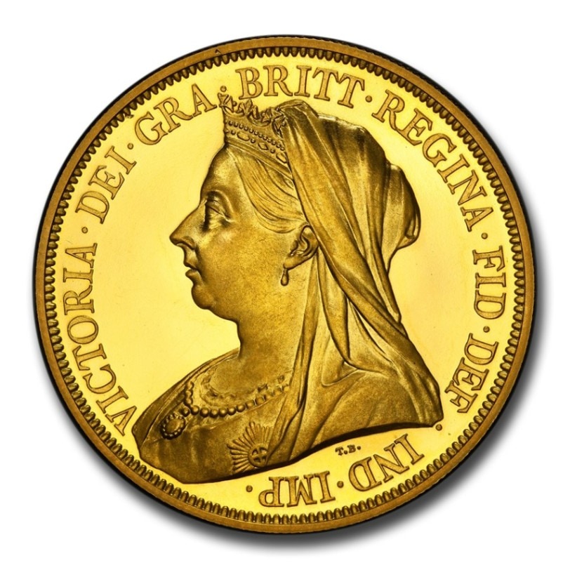 1899年　ヴィクトリア女王 金貨 オーストラリア 聖ジョージ竜退治3 Yahoo!オークション -「ヴィクトリア女王金貨」(貨幣) の落札