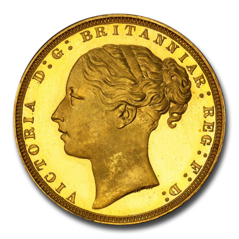 1871 イギリス ヴィクトリア女王 ソブリン金貨 PCGS MS62 1871年 イギリス ヴィクトリア女王 ソブリン 金貨 イギリス女王