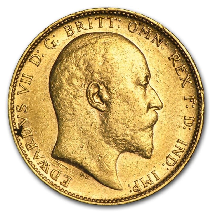 【破格!世界で2番目の1910年Sエドワード7世ソブリン金貨】豪州MS64 破格!世界で2番目の1910年Sエドワード7世ソブリン金貨】豪州MS64