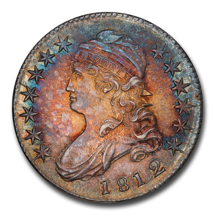 1812/1ǯ åץ Х ϡ 顼  50 С  Сǡ   åץ ꥫ罰¤ʾ եǥե MS-64+ PCGS (O-102, Small 8) ƥ