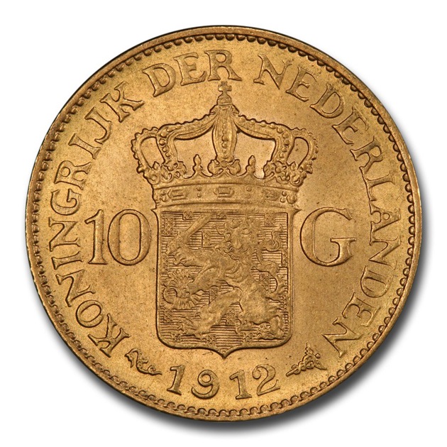 ������إ�ߥ� ���������� 10���������� ������ 1912ǯ�� MS-64 PCGS ����ƥ�����������