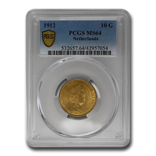 ������إ�ߥ� ���������� 10���������� ������ 1912ǯ�� MS-64 PCGS ����ƥ�����������