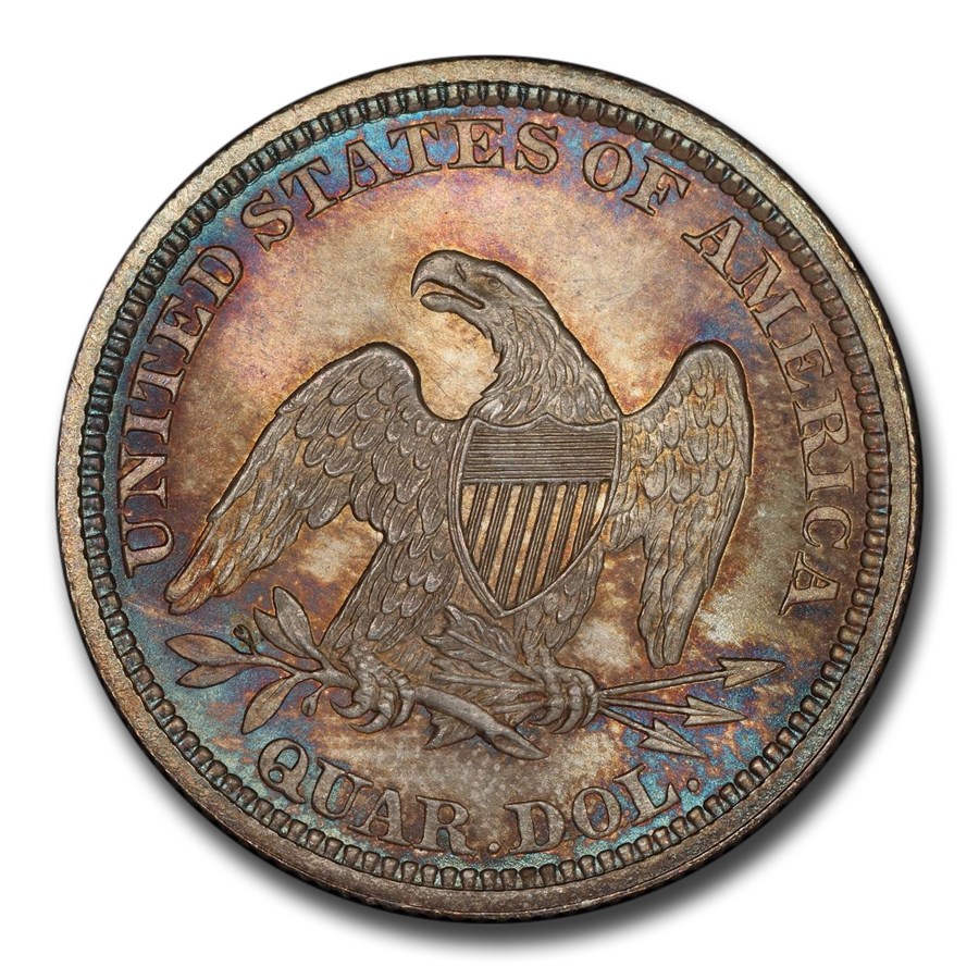 1864ǯ �����ƥå� ��Хƥ� ���������� ���顼 ��� 25����� ��ͳ�ν��� �������� ����ꥫ�罰��¤ʾ�� �ե���ǥ�ե��� MS-66+ PCGS CAC ����ƥ�����������