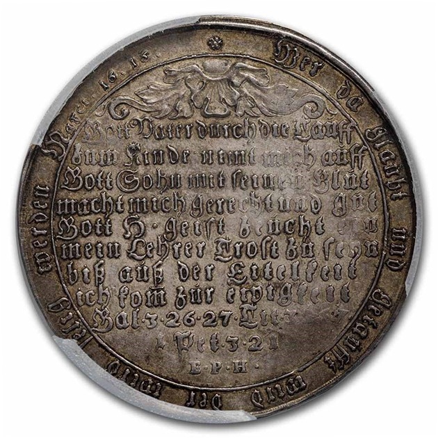 1701-1767ǯ �ɥ��� �ϥ�� ���� �����顼 ��� �Хץƥ��� AU-55 PCGS ����ƥ�����������