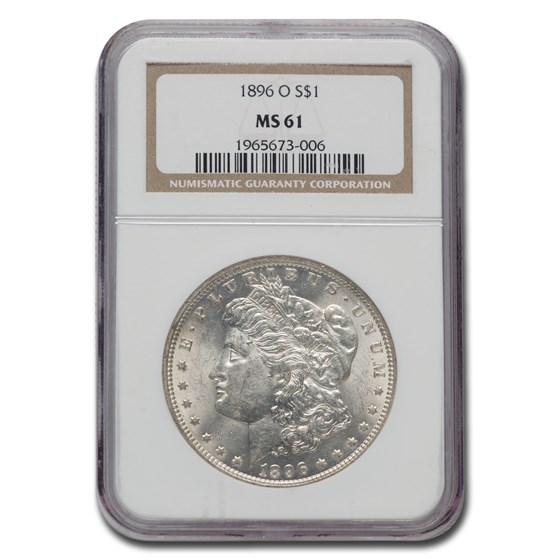 1896ǯ ��륬����顼 ��� 1�ɥ� ����С� ������ ��륬�� �إå� ��Хƥ� �������� ����ꥫ�罰��¤ʾ�� �˥塼������� MS-61 NGC ����ƥ�����������