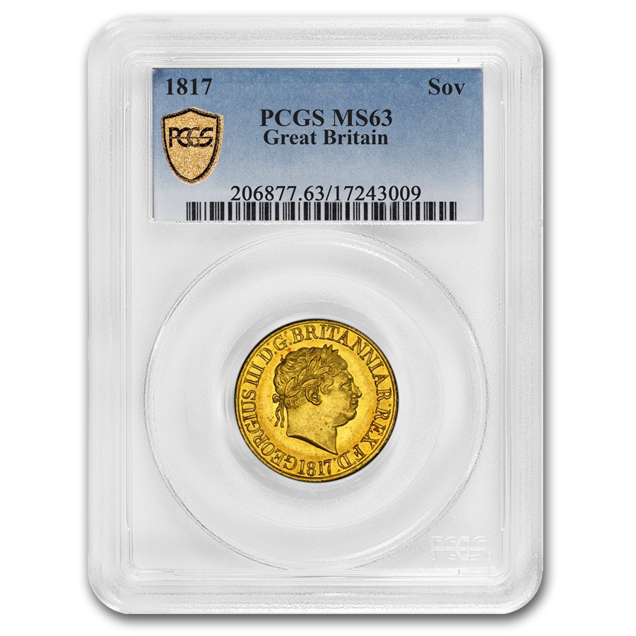 1817ǯ ꥹ 硼3 ֥  ꥹ 졼ȥ֥ƥڤӥϢ粦  硼 ε༣  1֥ 衼å MS-63 PCGS ƥ