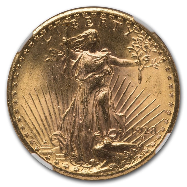 ����ꥫ ����ȥ����ǥ� ���֥� �������� 20�ɥ��� 1928ǯ�� ����ꥫ¤ʾ��ȯ�� MS-63 NGC CAC ����ƥ�����������