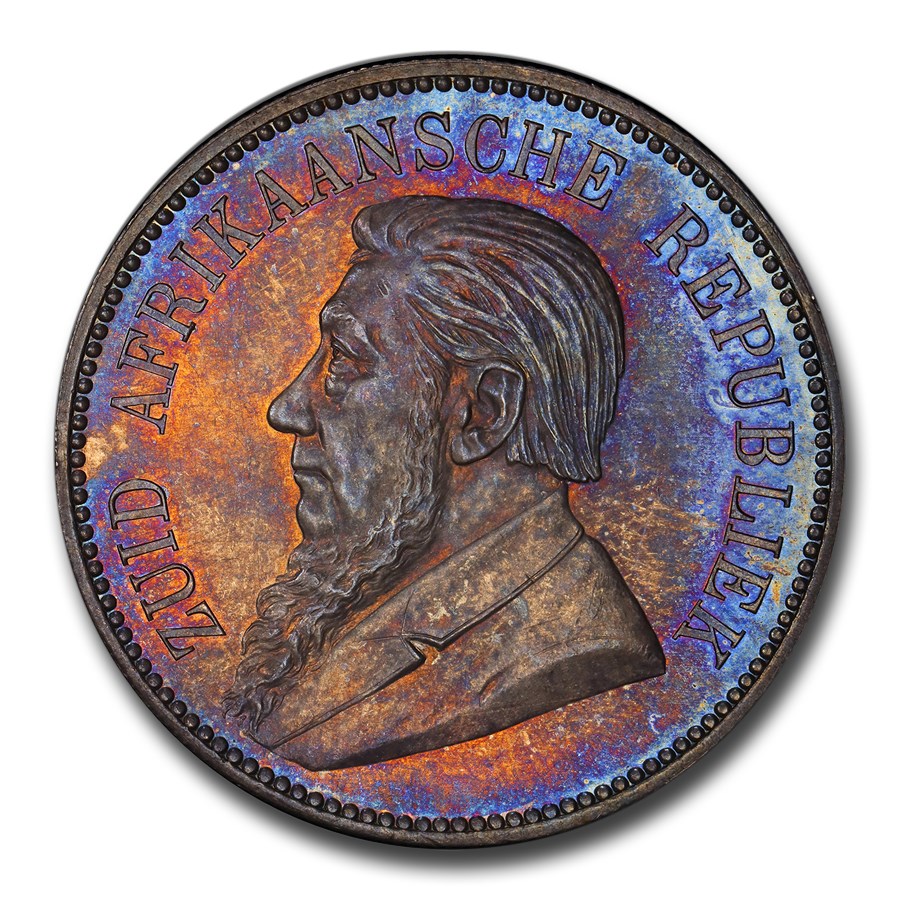 f*i様 1892年〜南アフリカ銀貨5枚セット 1892年 南アフリカ ポール・クリューガー 大統領 5シリング 銀貨