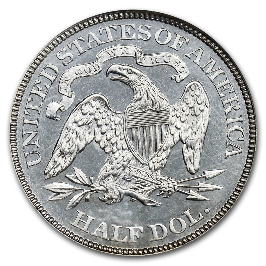 1873ǯ �����ƥå� ��Хƥ� �ϡ��� ���顼 ��� 50����� ��ͳ�ν��� �������� ����ꥫ�罰��¤ʾ�� �ե���ǥ�ե��� PF-66 ���ᥪ NGC (Arrows) ����ƥ�����������