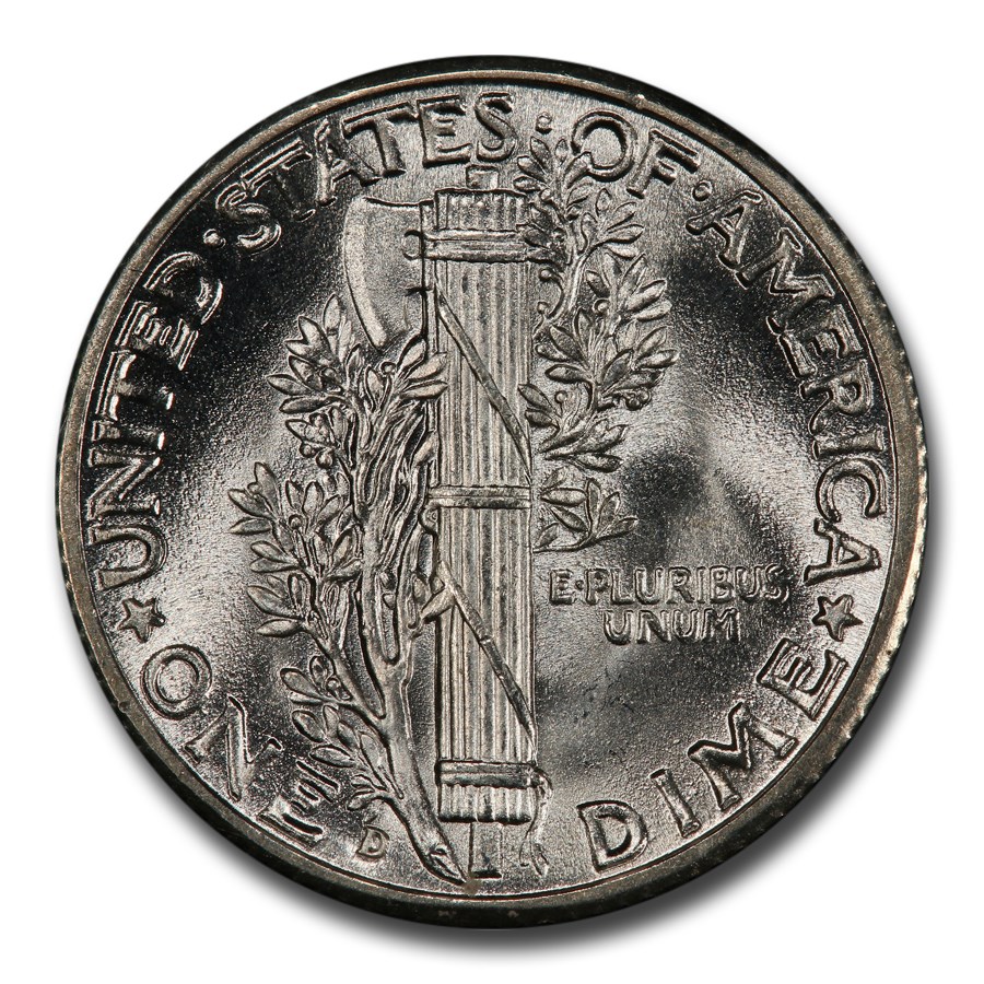 1942/1ǯ ޡ꡼   Сǡ 10 󥰥 Хƥ إå ꥫ罰¤ʾ MS-66 PCGS CAC (FB) ơ