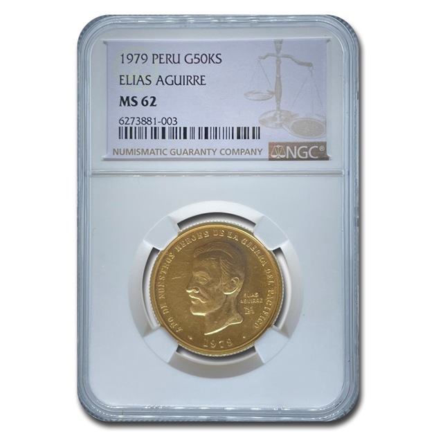 ���ꥢ������������ 50000������ 1/2���� �ڥ롼 1979ǯ�� MS-62 NGC ������ơ���������