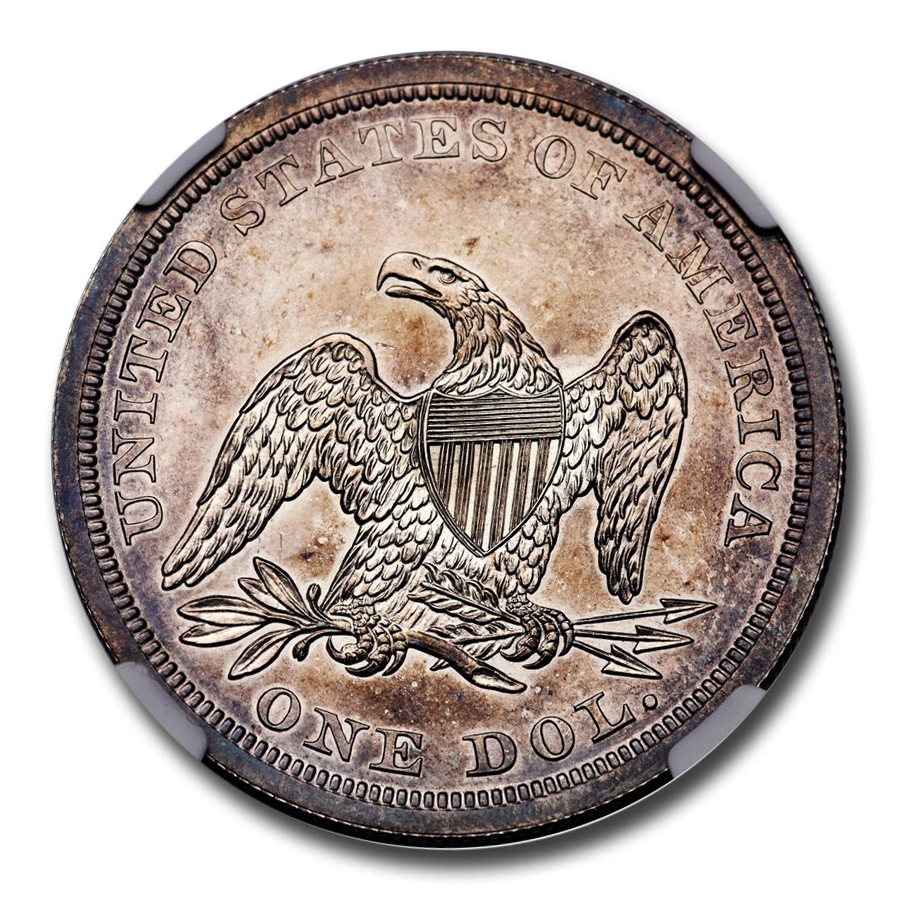 1846ǯ �����ƥå� ��Хƥ� �ϡ��� ������ ��� 5����� ����С� ������ �������� ����ꥫ�罰��¤ʾ�� �ե���ǥ�ե��� PR-66 PCGS CAC ����ƥ�����������