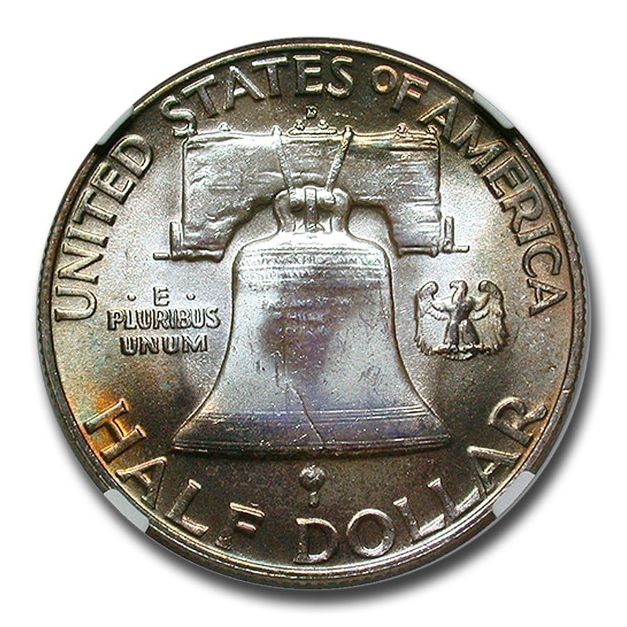 1959ǯ �ե�󥯥�� �ϡ��ե��顼 ��� 50����� ����С� ������ �٥󥸥�ߥ󡦥ե�󥯥�� ��ͳ�ξ� �������� ����ꥫ�罰��¤ʾ�� �ǥ�С� MS-67 NGC ������ơ���������