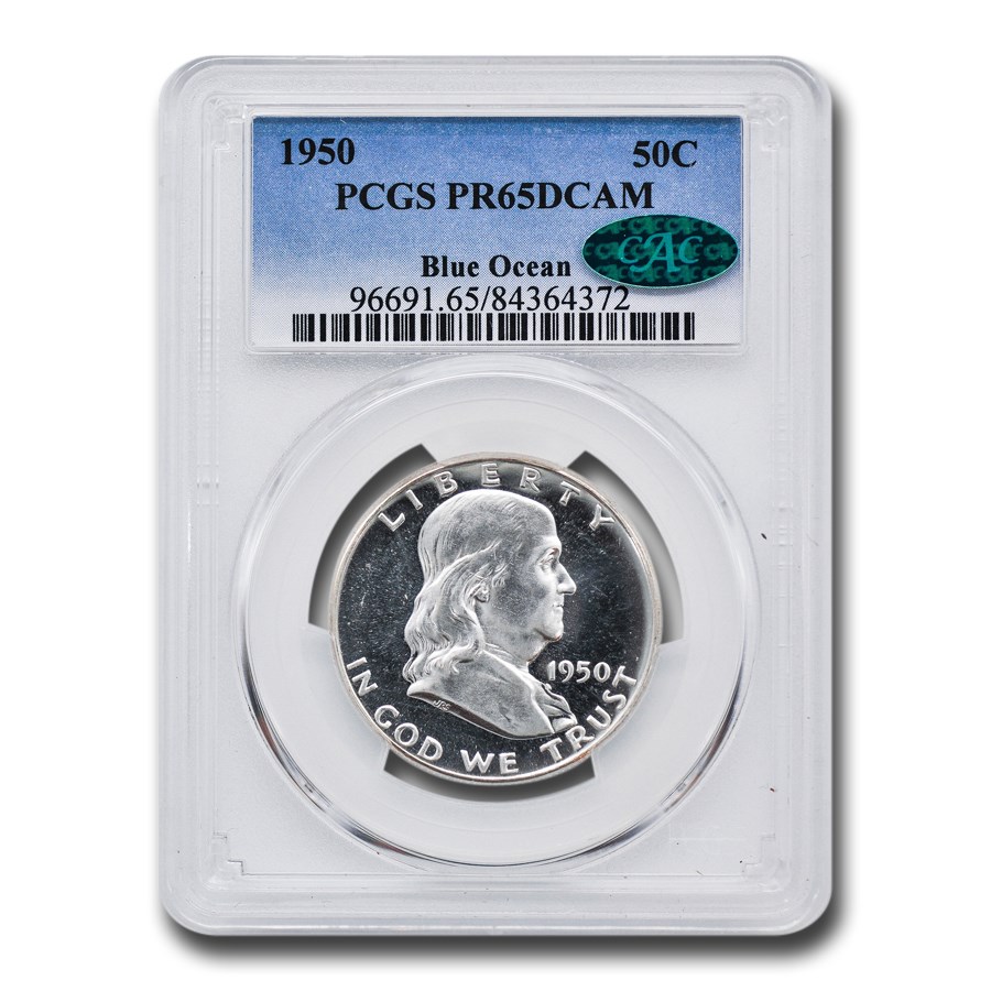 1950ǯ ե󥯥 ϡ 顼  50 ٥󥸥ߥ󡦥ե󥯥  ꥫ罰¤ʾ եǥե PR-65 DCAM PCGS CAC ơ