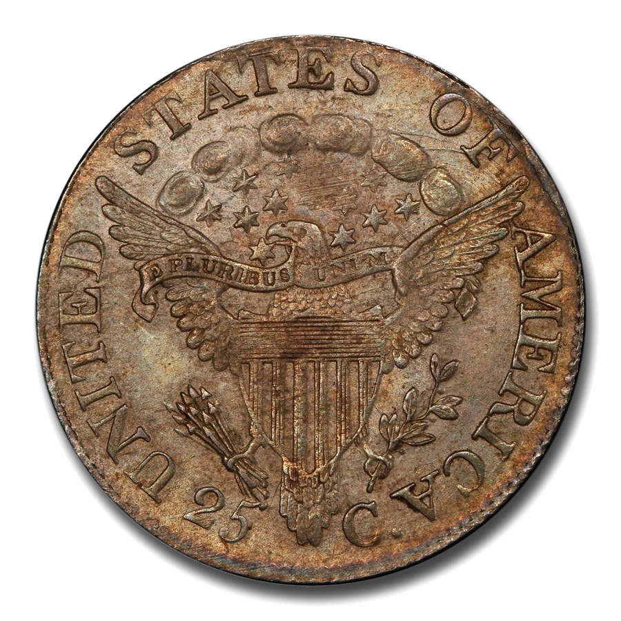 1806ǯ �ɥ쥤�ץ� �Х��� ���������� ���顼 ��� 25����� ����С� ������ �������� �ɥ졼�� ����ꥫ�罰��¤ʾ�� �ե���ǥ�ե��� MS-62 PCGS CAC ����ƥ�����������