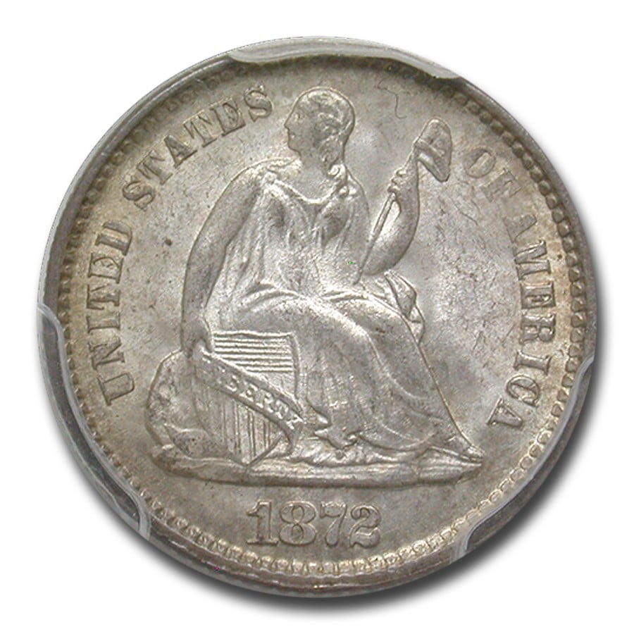 1872ǯ ƥåɥХƥ ϡե  5 С   ꥫ罰¤ʾ եǥե MS-66 PCGS ƥ