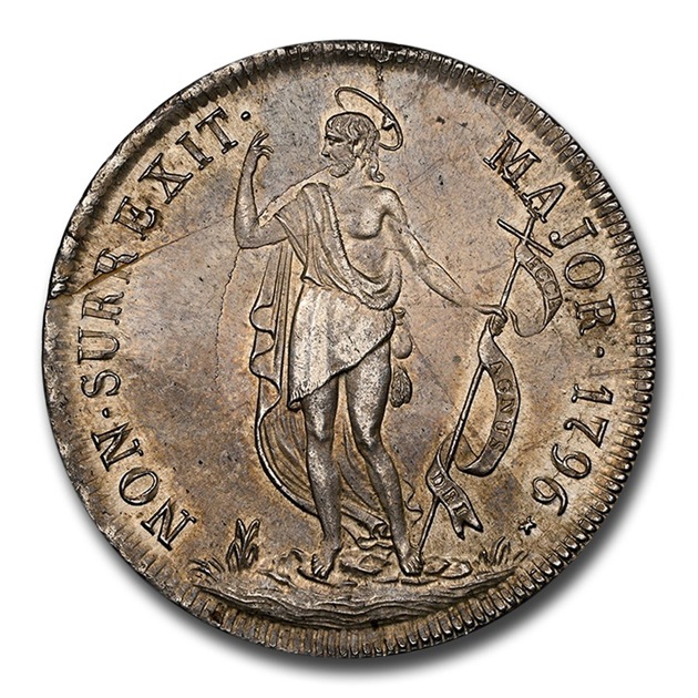 1796ǯ �����ꥢ 4��� ��� �����Υ��� MS-63 NGC ����ƥ�����������