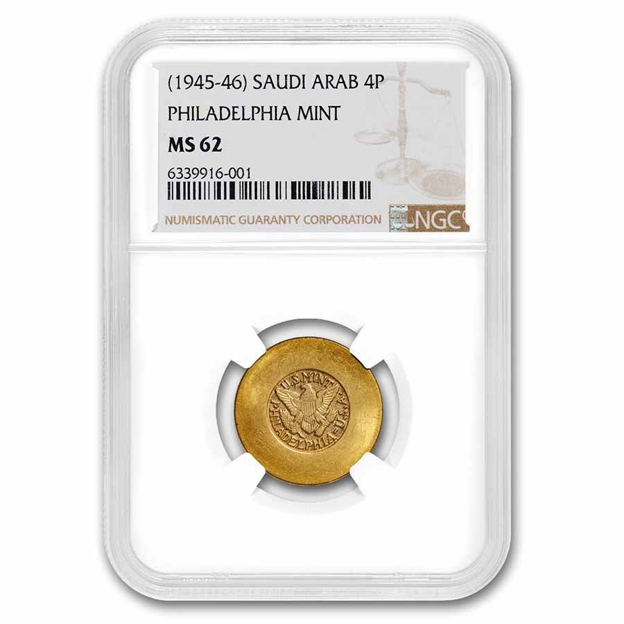 �������� 4�ݥ�ɶ�� ����������ӥ� 1945ǯ�� MS-62 NGC ����ƥ�����������