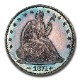 1874ǯ �����ƥå� ��Хƥ� �ϡ��� ���顼 ��� 50����� ��ͳ�ν��� �������� ����ꥫ�罰��¤ʾ�� ����ե�󥷥��� PR-66 PCGS (Arrows) ����ƥ�����������