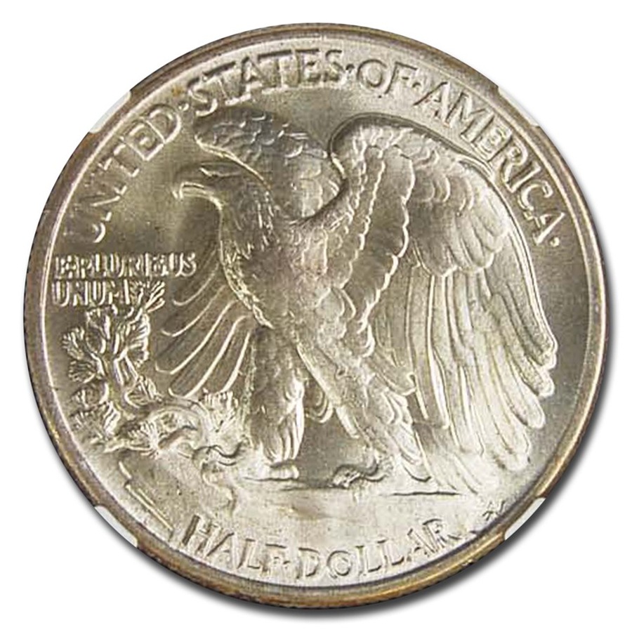 1947ǯ  Хƥ ϡե顼  50 С   ꥫ罰¤ʾ եǥե MS-67 NGC ơ