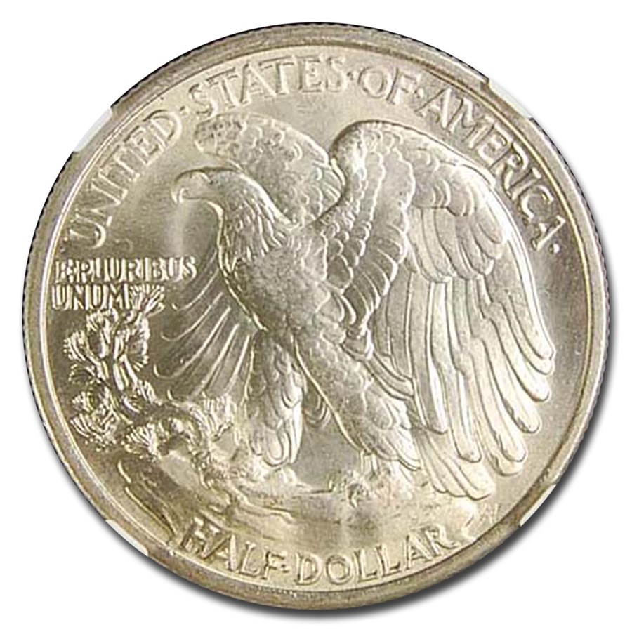 1936ǯ 󥰥Хƥ ϡե顼  50 С   ꥫ罰¤ʾ եǥե MS-67 NGC ơ