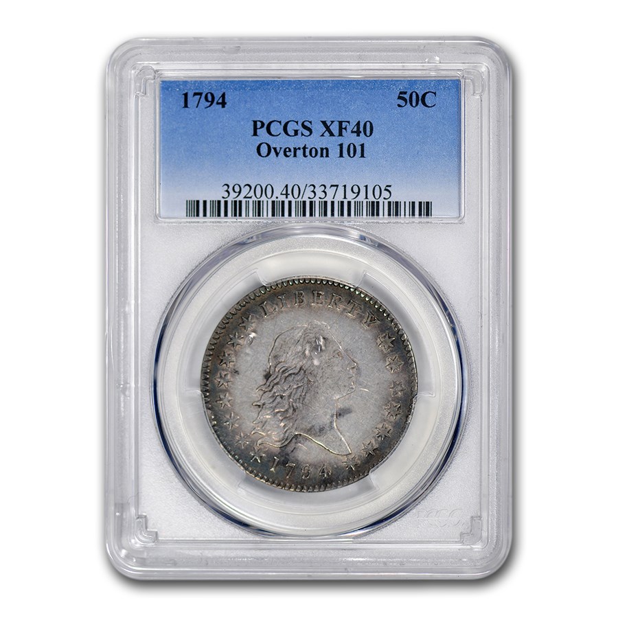 1794ǯ �ե������� �إ� �ϡ��ե��顼 ��� 50����� �������� �إ��� ����ꥫ�罰��¤ʾ�� �ե���ǥ�ե��� XF-40 PCGS (O-101) ����ƥ�����������