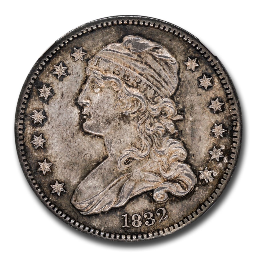 1832ǯ ����åץ� �Х��� ���������� ���顼 ��� 25����� �������� ����ꥫ�罰��¤ʾ�� �ե���ǥ�ե��� MS-65 NGC (B-2) ����ƥ�����������