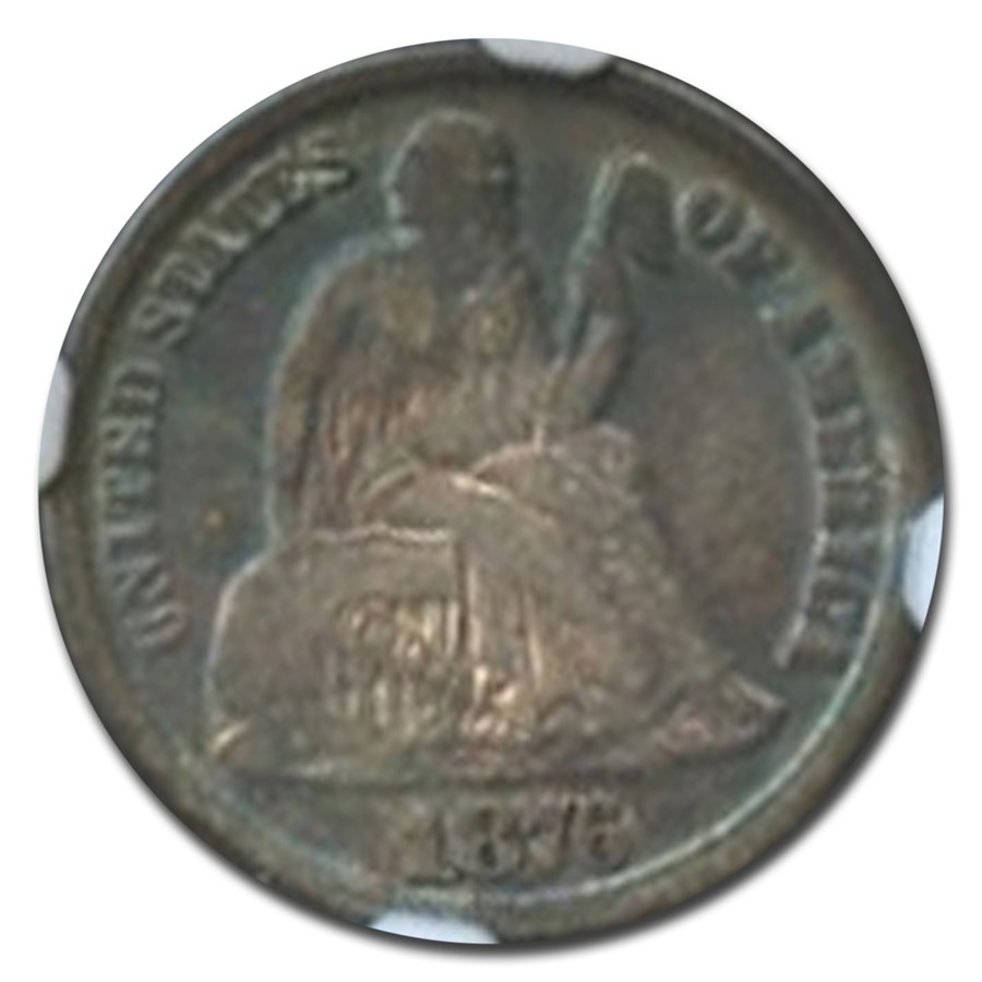 1876ǯ �����ƥå� ��Хƥ� ������ ��� 10����� �������� ����ꥫ�罰��¤ʾ�� �������󥷥ƥ� XF-40 NGC ����ƥ�����������