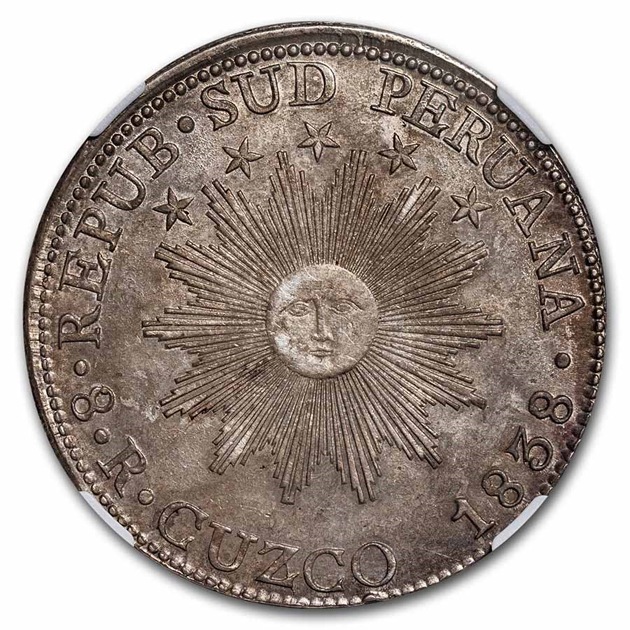 ペルー銀貨1843年 ペルー銀貨1843年