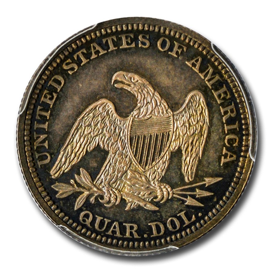 1845ǯ �����ƥå� ��Хƥ� ���������� ���顼 ��� 25����� ����С� ������ ��ͳ�ν��� �������� ����ꥫ�罰��¤ʾ�� �ե���ǥ�ե��� PR-64+ PCGS CAC ����ƥ�����������