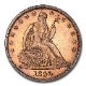 1844ǯ ƥå Хƥ ϡ 顼  50 С  ͳν  ꥫ罰¤ʾ եǥե MS-64+ PCGS CAC ƥ
