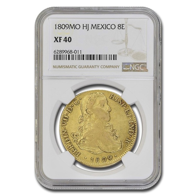 �ե���ǥ��ʥ��7�� 8���������ɶ�� �ᥭ���� �ᥭ�������ƥ� 1809ǯ�� XF-40 NGC ����ƥ�����������