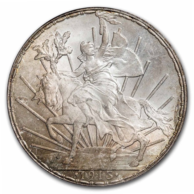 1913ǯ �ᥭ���� ���Х꡼�� ���� 1�ڥ���� �ᥭ�������ƥ� MS-65 PCGS ����ƥ�����������