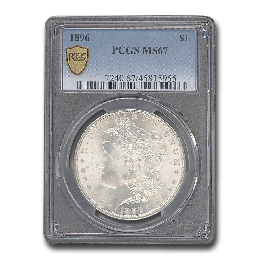 1896ǯ ��륬����顼 ��� 1�ɥ� ����С� ��륬�� �إå� ��Хƥ� �������� ����ꥫ�罰��¤ʾ�� �ե���ǥ�ե��� MS-67 PCGS ����ƥ�����������