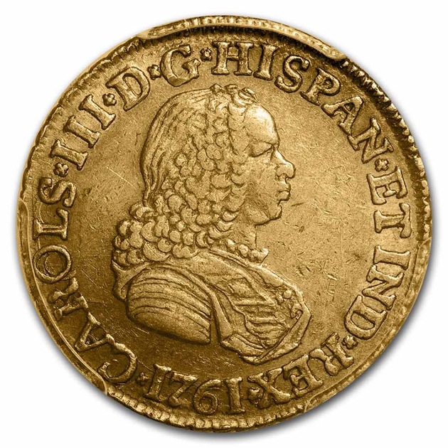 �������3�� 2���������ɶ�� ������ӥ� �̥��ܡ��쥤�� 1761ǯ�� AU-53 PCGS ����ƥ�����������