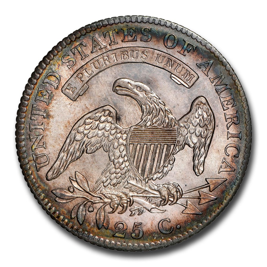 1819ǯ ����åץ� �Х��� ���������� ���顼 ��� 25����� ����С� ������ �������� ����ꥫ�罰��¤ʾ�� �ե���ǥ�ե��� MS-64 NGC (Large 9, B-2) ����ƥ�����������