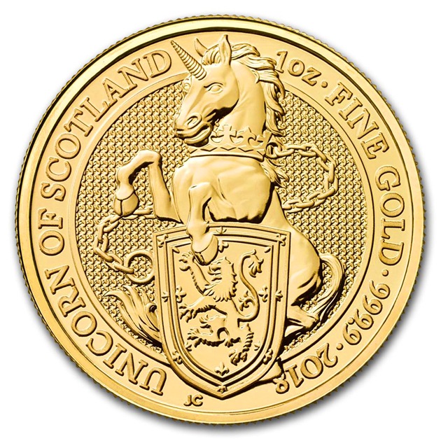 2023年　イギリス　「英国王室の紋章・ライオンとユニコーン」　純銀1オンス銀貨 2023年 (新品) イギリス「英国王室の紋章・ライオンとユニコーン