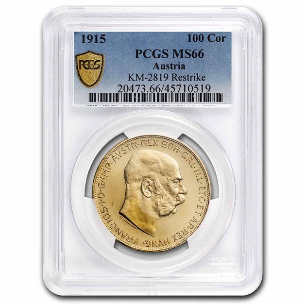 オーストリア　20クローネ　金貨　1915年　コイン オーストリア 20クローネ 金貨 1915年 コイン
