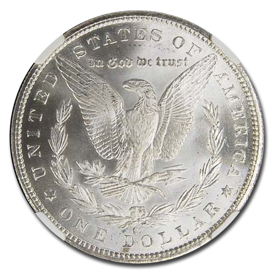 1884ǯ 륬 顼  1ɥ С  륬 إå Хƥ  ꥫ罰¤ʾ 󥷥ƥ MS-66+ NGC CAC ƥ