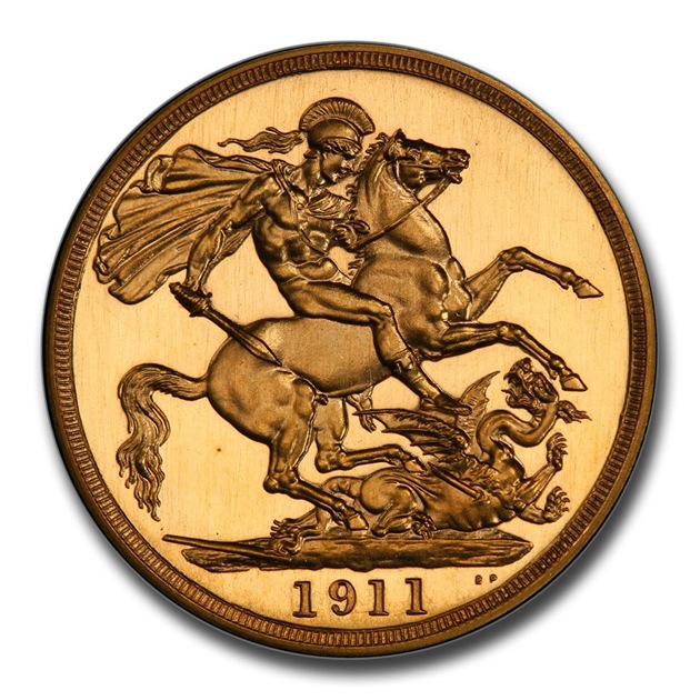 ���硼��5�� 2�ݥ�ɶ�� �����ꥹ 1911ǯ�� PR-65 PCGS (���ᥪ) ����ƥ�����������