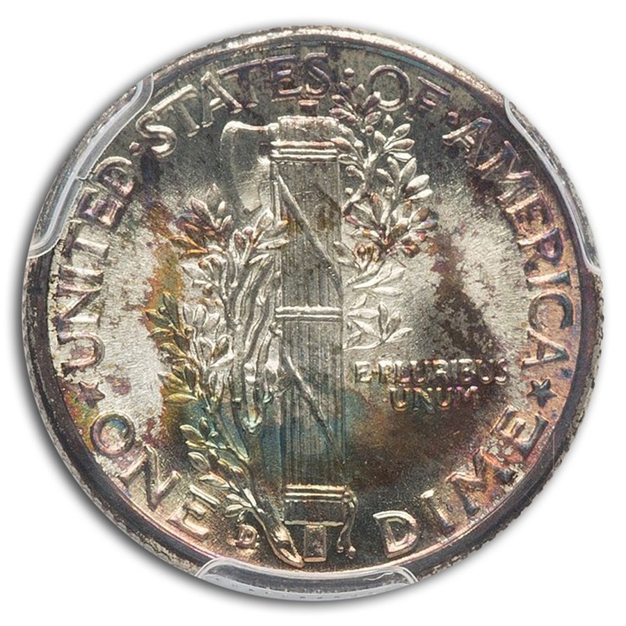 1942ǯ ޡ꡼   10 С 󥰥 Хƥ إå ꥫ罰¤ʾ ǥС MS-68 PCGS (FB) ơ