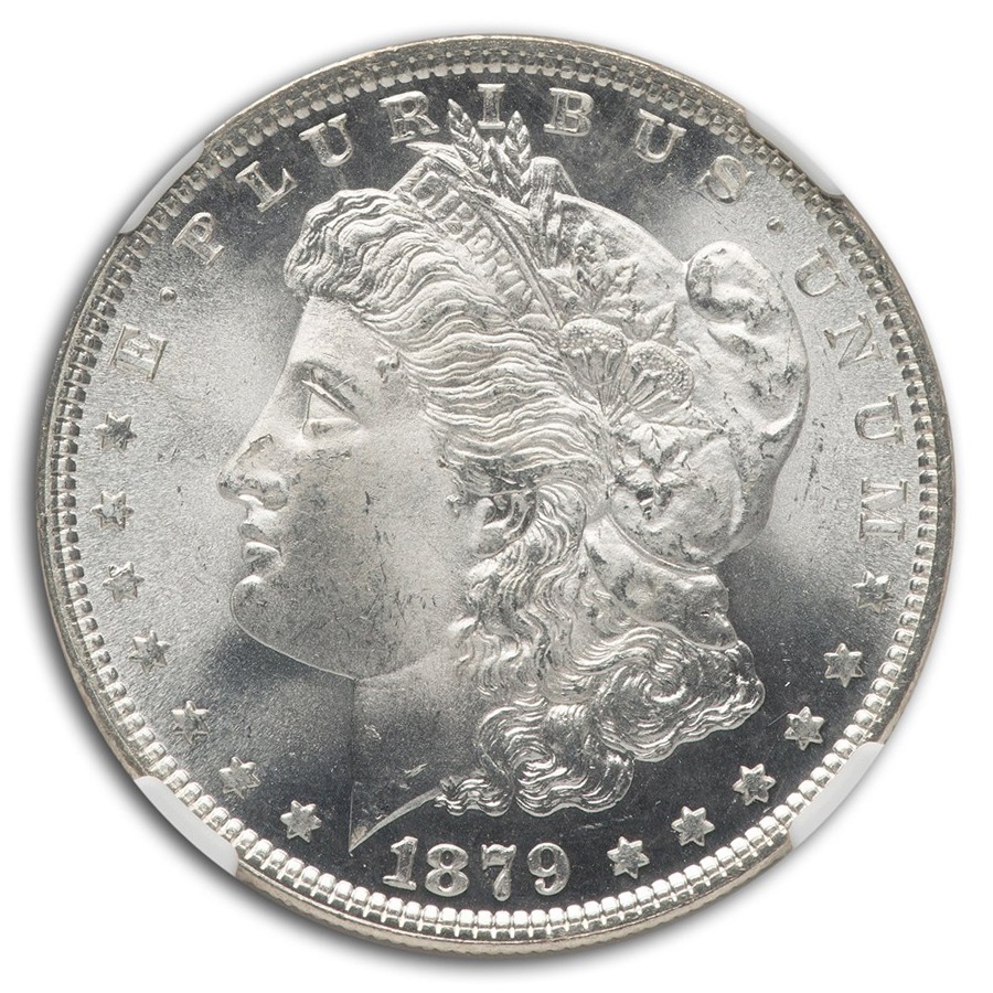 1879ǯ 륬 顼  1ɥ С  륬 إå Хƥ  ꥫ罰¤ʾ եǥե MS-67 NGC ƥ