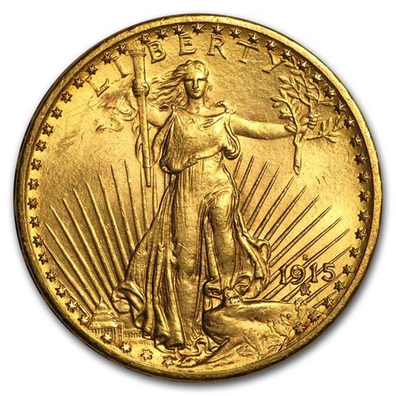 ����ꥫ ����ȥ����ǥ� ���֥륤������ 20�ɥ��� 1915ǯ�� ����ꥫ¤ʾ��ȯ�� (����ե�󥷥���¤ʾ��) AU ����ƥ�����������